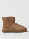 Ugg Flat Ankle Boots  Woman Color Ebony