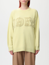 Max Mara Sweater In Wool And Cashmere Blend In Mustard