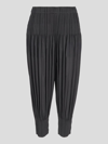 Issey Miyake Pleats Please  Women Fluffy Basics Ballon Pants In Gray