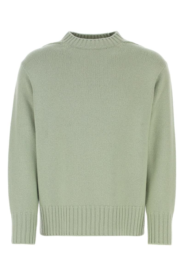 Lanvin roll-neck ribbed jumper - Grey