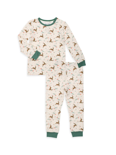 Magnetic Me Little Girl's 2-piece Merry And Bright Pyjama Set In Neutral