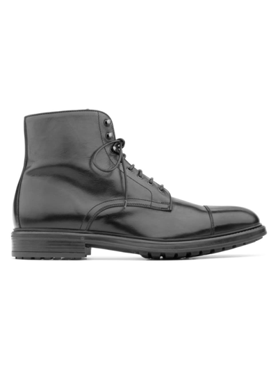 To Boot New York Men's Burkett Leather Ankle Boots In Nero