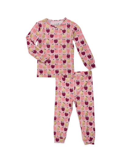Magnetic Me Babies' Little Girl's 2-piece Appleton Pajama Set In Neutral