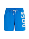 Hugo Boss Men's Swim Shorts In Light Blue