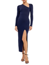 Endless Rose Women's Cut Out Long Sleeve Maxi Dress In Navy