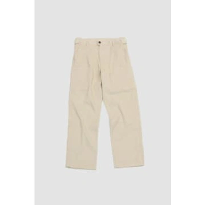 Camiel Fortgens Worker Trousers Corduroy Off-white
