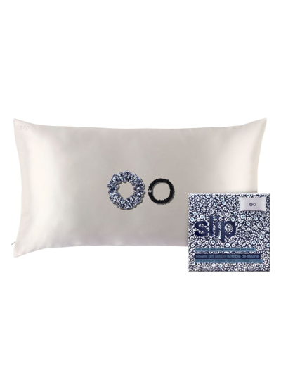 Slip Women's 3-piece Silk King Pillowcase & Scrunchie Gift Set