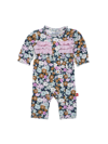 MAGNETIC ME BABY GIRL'S FINCHLEY RUFFLE COVERALLS