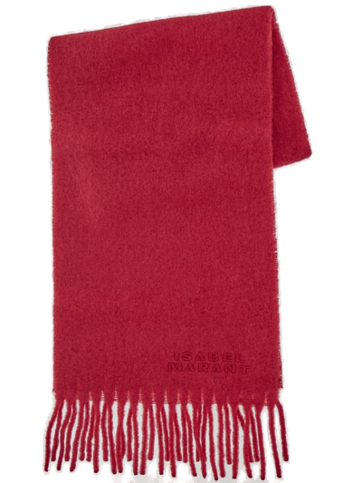Isabel Marant Friny Scarf In Pink