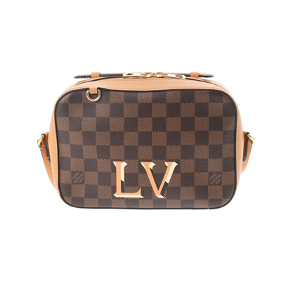 Pre-owned Louis Vuitton Santa Monica Yellow Canvas Shoulder Bag ()
