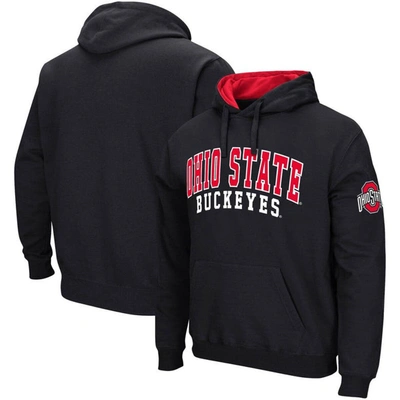 Colosseum Black Ohio State Buckeyes Double Arch Pullover Hoodie