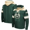 Colosseum Green Colorado State Rams 2.0 Lace-up Logo Pullover Hoodie In Green
