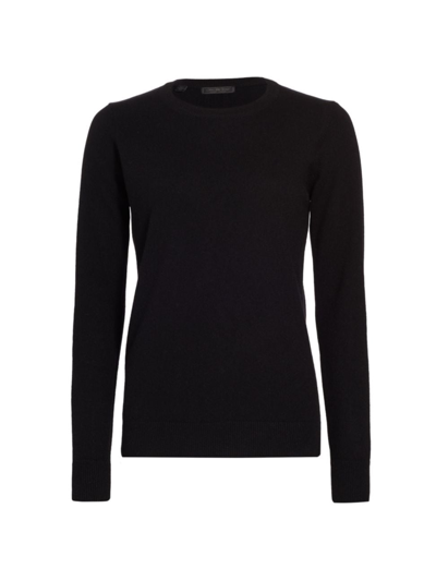 Saks Fifth Avenue Women's Crewneck Cashmere Pullover Sweater In Black