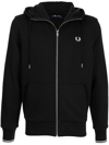 FRED PERRY FRED PERRY FP HOODED ZIPPER THROUGH SWEATSHIRT CLOTHING