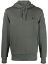 FRED PERRY FRED PERRY FP TIPPED HOODED SWEATSHIRT CLOTHING