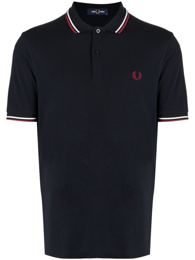 Fred Perry "heavy" Hood In Blue