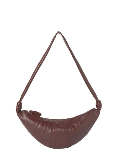 Lemaire Men's Large Croissant Bag In Roasted Pecan