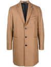PS BY PAUL SMITH PS PAUL SMITH MENS SINGLE BREASTED OVERCOAT CLOTHING