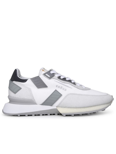 Ghoud Panelled Low-top Sneakers In Bianco