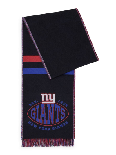 Hugo Boss Boss X Nfl Logo Scarf With New York Giants Branding