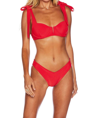 Beach Riot Vanessa Bikini Bottoms In Red