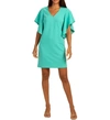 TRINA TURK MOORE DRESS IN TURQUOISE