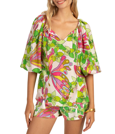 TRINA TURK SANDIA TOP IN MTI