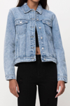 CELLO CHARLOTTE CLASSIC DENIM JACKET IN LIGHT WASH