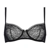 Eres Sourire Balconette Bra In Noir