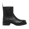 ACNE STUDIOS LOGO ANKLE BOOTS
