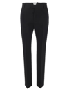 Bottega Veneta Sart Grain De Poudre Trousers In Black