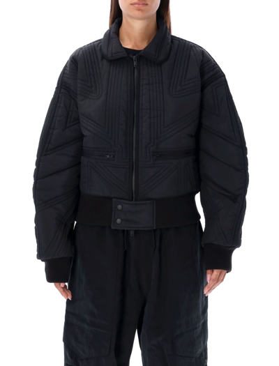 Y-3 Padded Down Jacket In Black