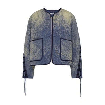 Acne Studios Casual Jacket In Mid_blue