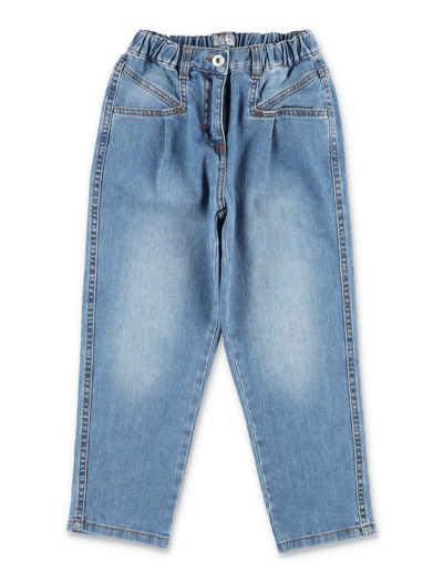 Il Gufo Kids' Jeans In Blue