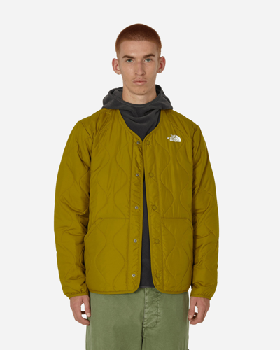 The North Face Ampato Quilted Liner Jacket Sulphur Moss In Green