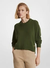MICHAEL KORS WOOL AND CASHMERE BLEND SWEATER