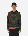 Aries Space Dye Problemo Crewneck Drop-shoulder Jumper In Multicolor