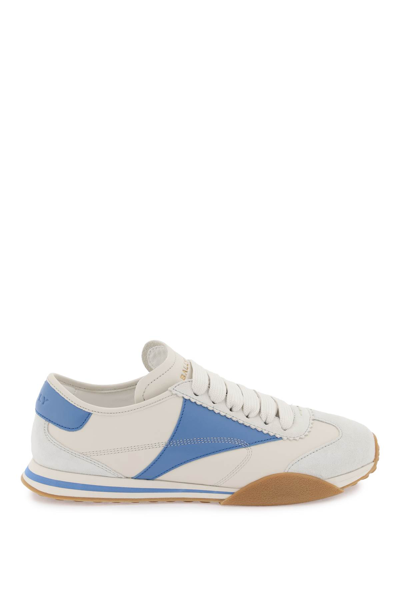 Bally Leather Sonney Trainers In Multi-colored