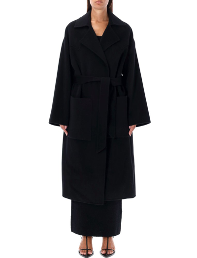 NANUSHKA NANUSHKA ALAMO BELTED LONG SLEEVED COAT 