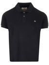 VIVIENNE WESTWOOD VIVIENNE WESTWOOD LOGO EMBROIDERED POLO SHIRT