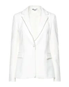 Liu •jo Woman Blazer White Size 8 Polyester, Elastane