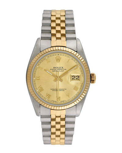 Rolex Men's Datejust Watch, Circa 1980s (authentic )