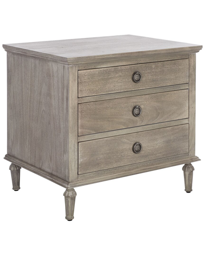 Safavieh Couture Lisabet 3 Drawer Wood Nightstand
