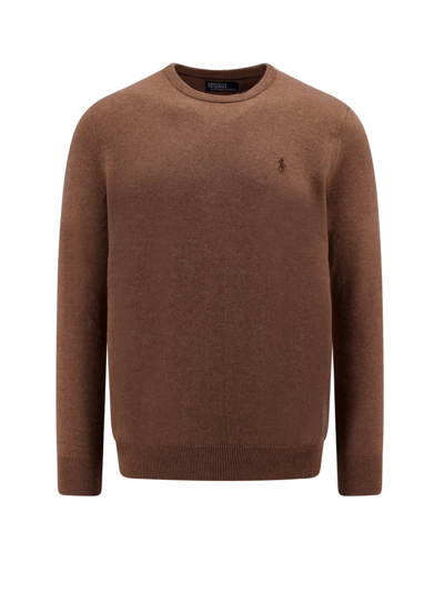 Polo Ralph Lauren Sweater In Brown
