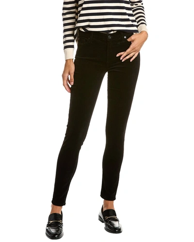 7 FOR ALL MANKIND HIGH-WAIST BLACK SUPER SKINNY JEAN