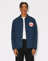Kenzo Globe Padded Jacket In Dark Blue