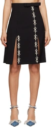 Shushu-tong Ssense Exclusive Black Skirt In Ut152ba100