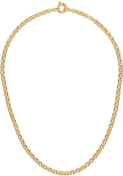 Tom Wood Gold Thick Rolo Chain Necklace