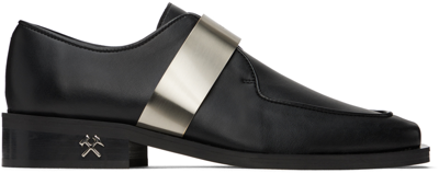 Gmbh Sinan Faux-leather Loafer In Black Black