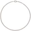 TOM WOOD SILVER THICK ROLO CHAIN NECKLACE